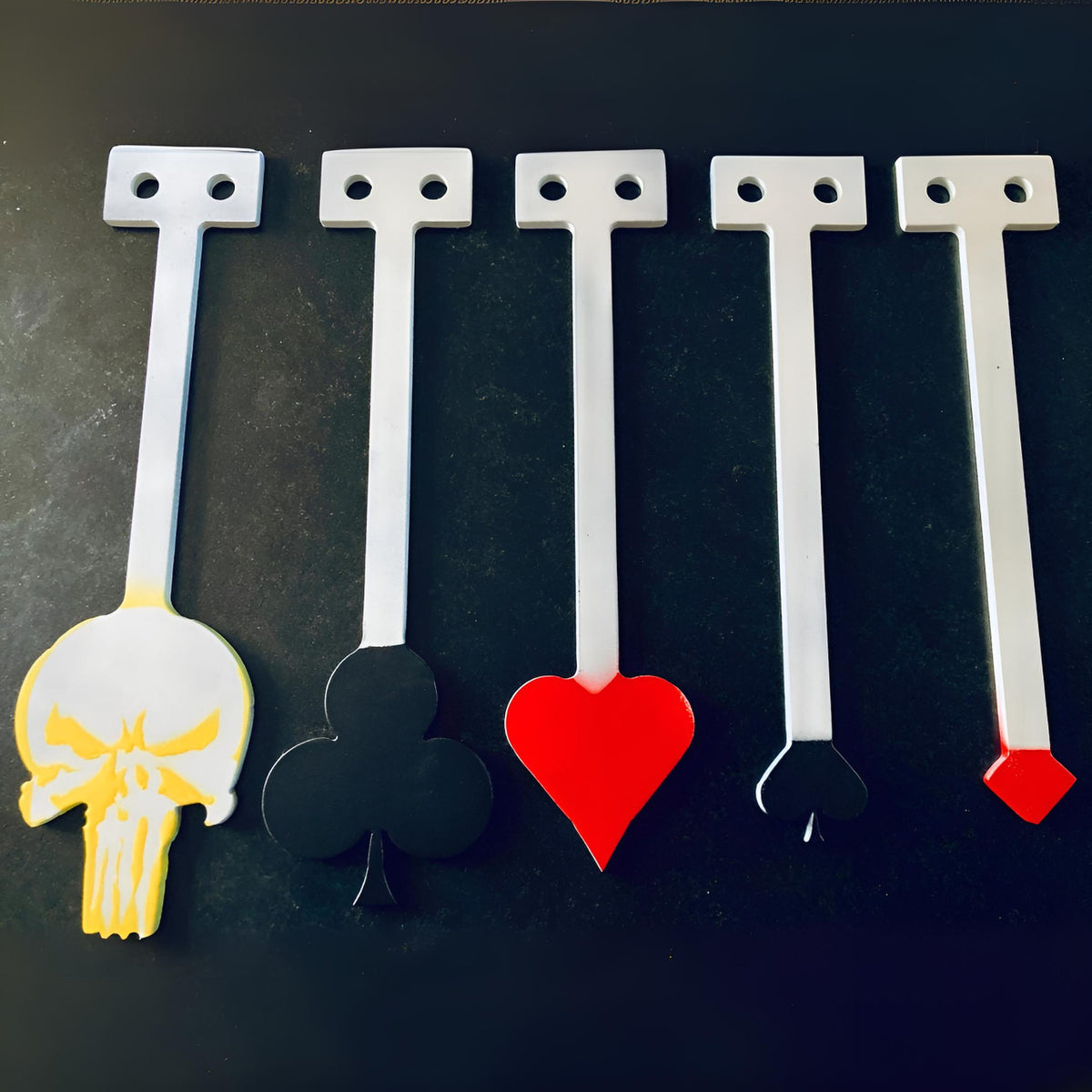 Set de 5 gongs "POKER KYL22"