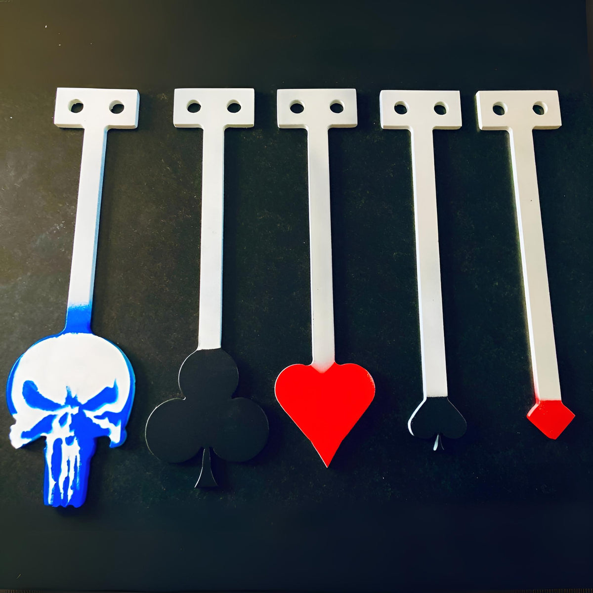 Set de 5 gongs "POKER KYL22"