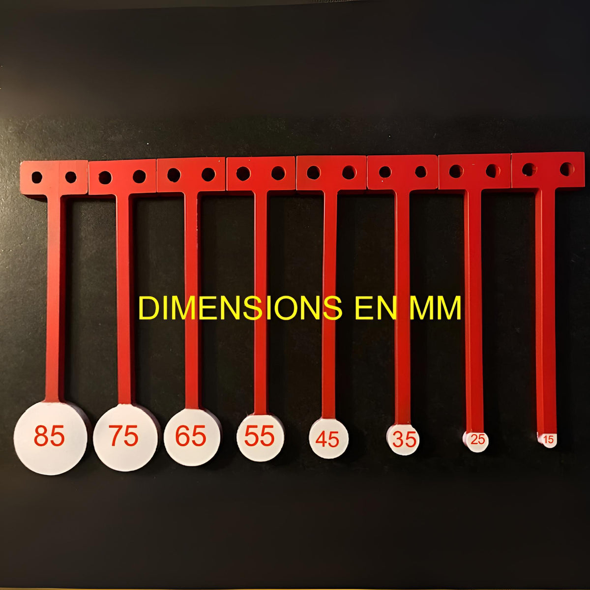 "KYL" tous calibres "Expert" 8 gongs de 15mm à 85mm