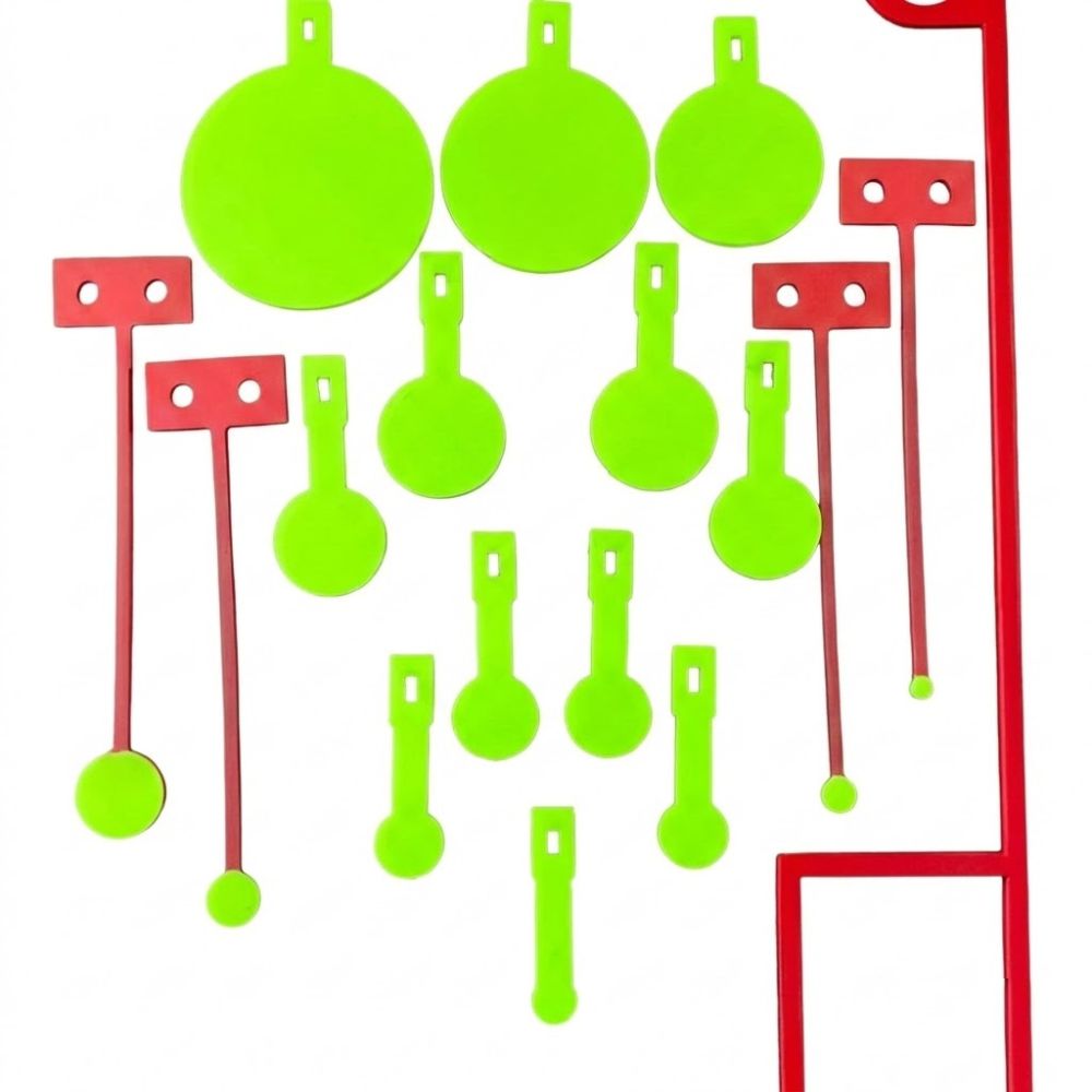 KIT Complet "NRL22Lr", PRS22, 12 Targets + 12 Crochets blindés + 4 KYL