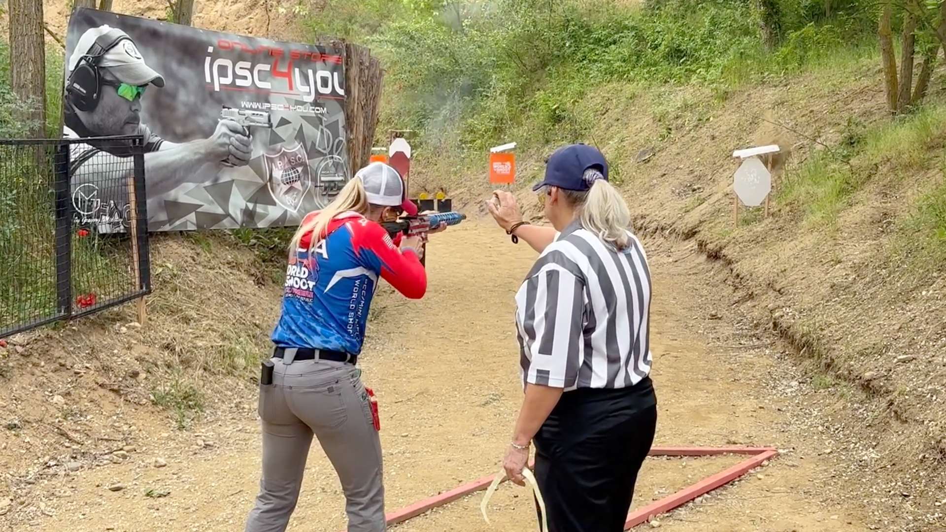 Ciblerie d'entraînement IPSC / TSV