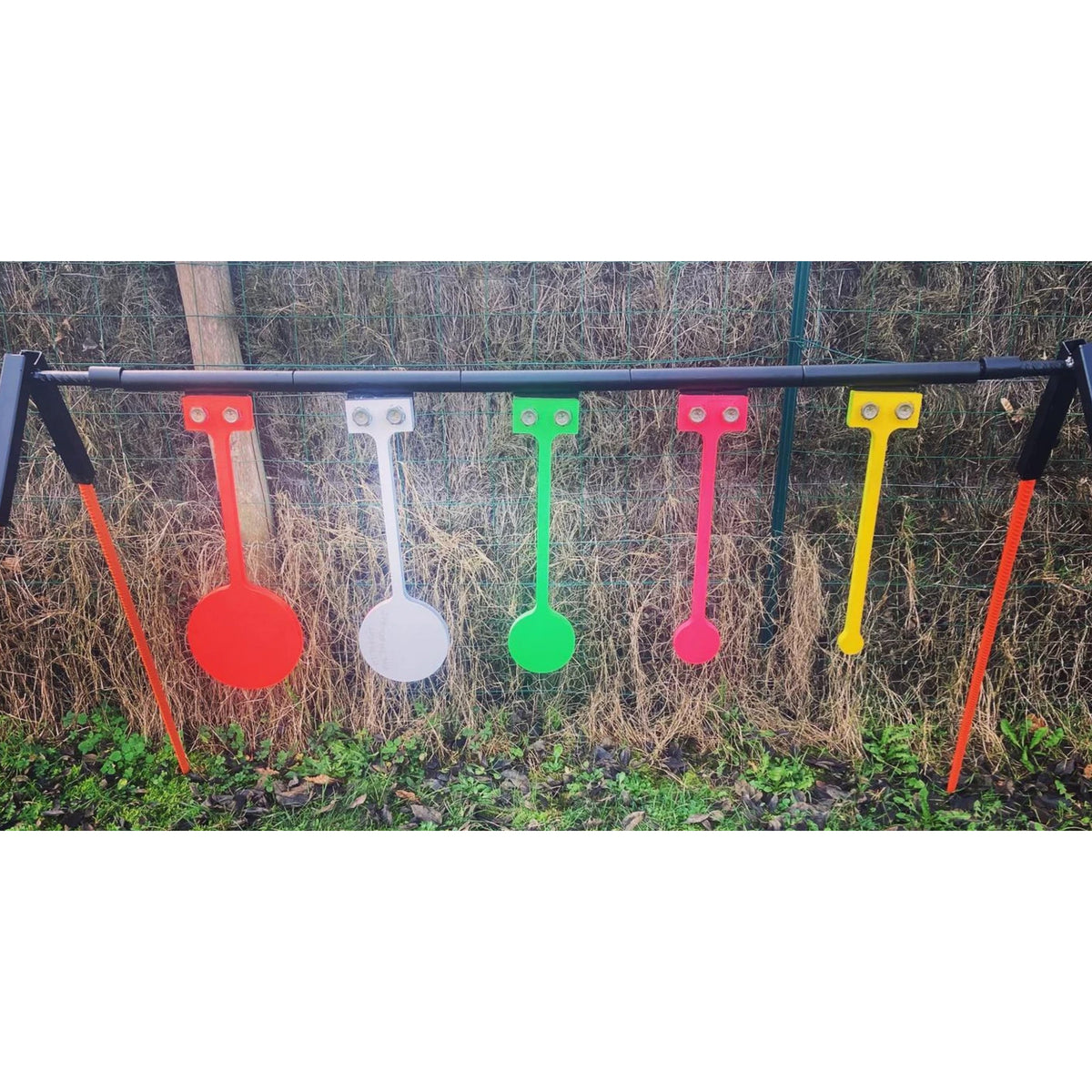 Portique "KYL" tous calibres avec 5 gongs de 3 à 15 cm