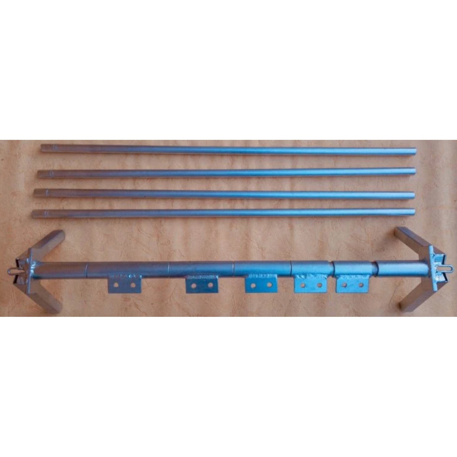 Portique "KYL" NU, sans gongs, acceptant tous les gongs équipés platine "KYL"