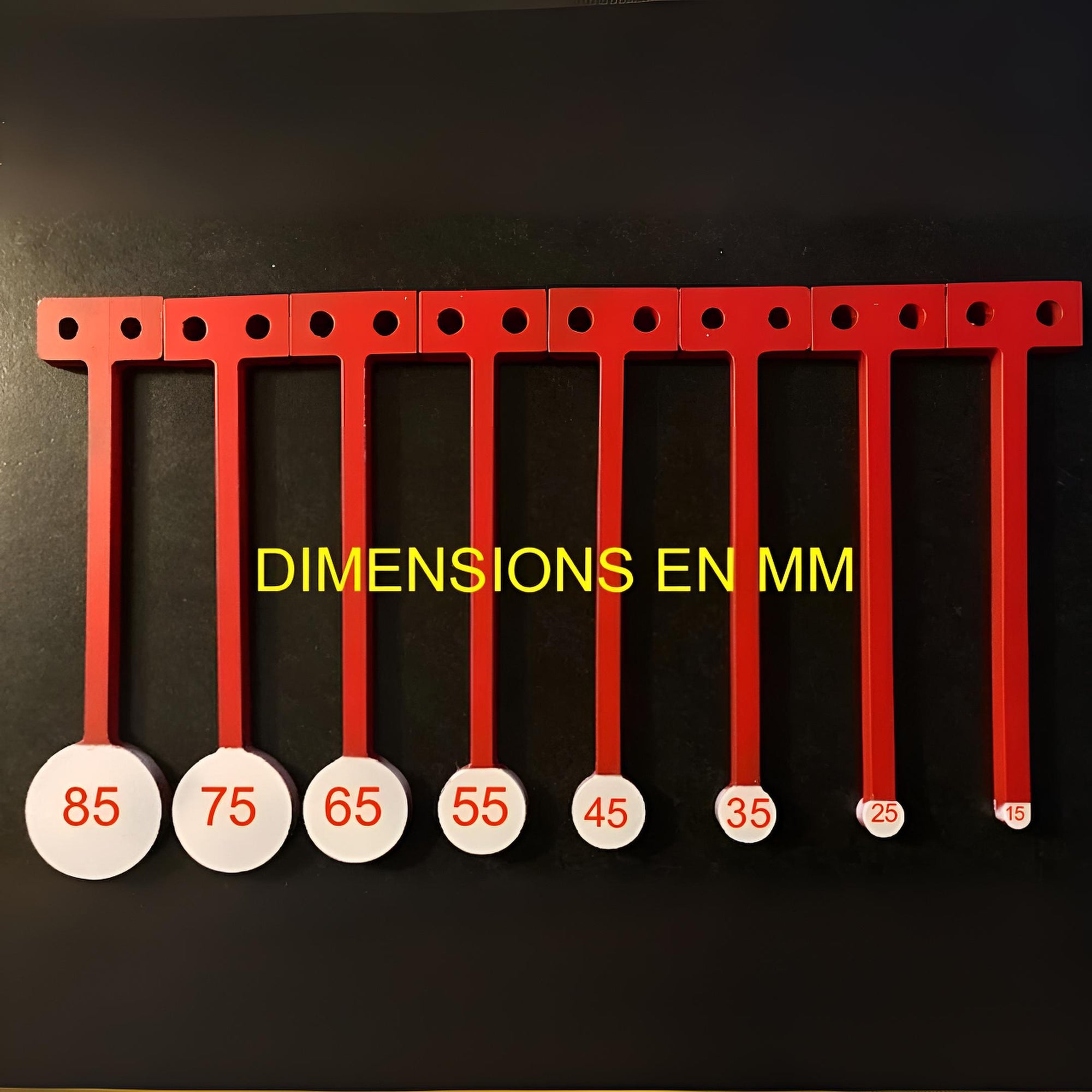 "KYL" tous calibres "Expert" 8 gongs de 15mm à 85mm