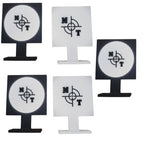 Gongs TAR 200x200x12 – Cibles en acier pour tous calibres