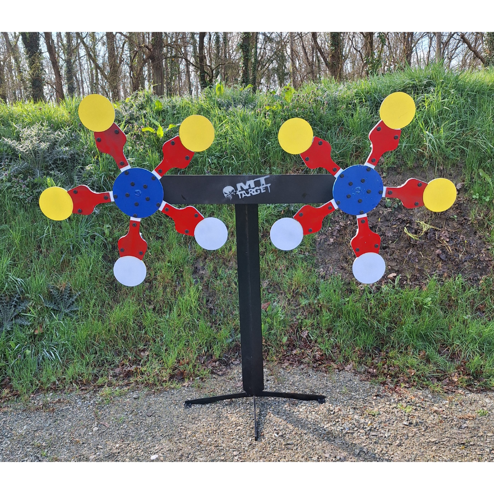 DOUBLE "TEXAS STAR" tous calibres, avec Pied Blindé