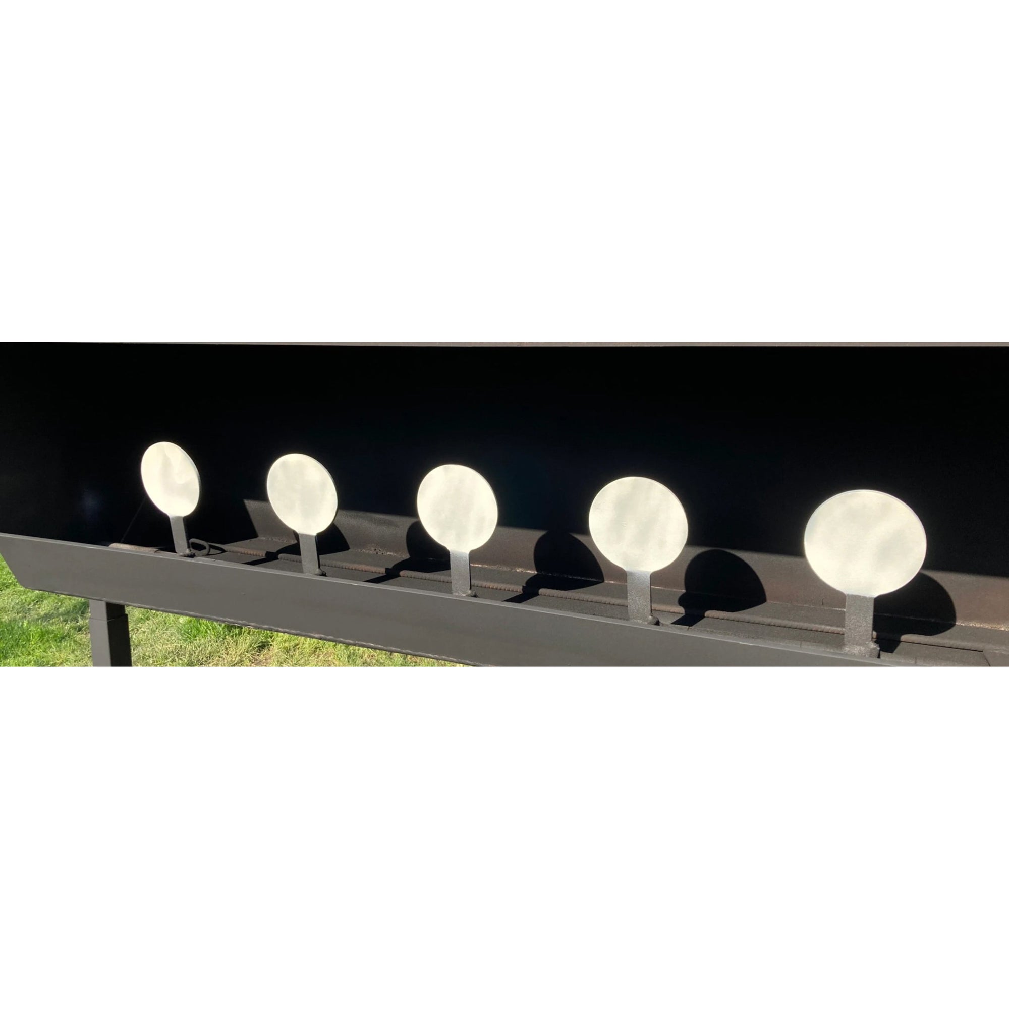 Gong de tir, Rack TAR 22Lr, à relevage par cable, pieds inclus et carter de protection, idéal indoor