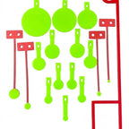 KIT Complet "NRL22Lr", PRS22, 12 Targets + 12 Crochets blindés + 4 KYL