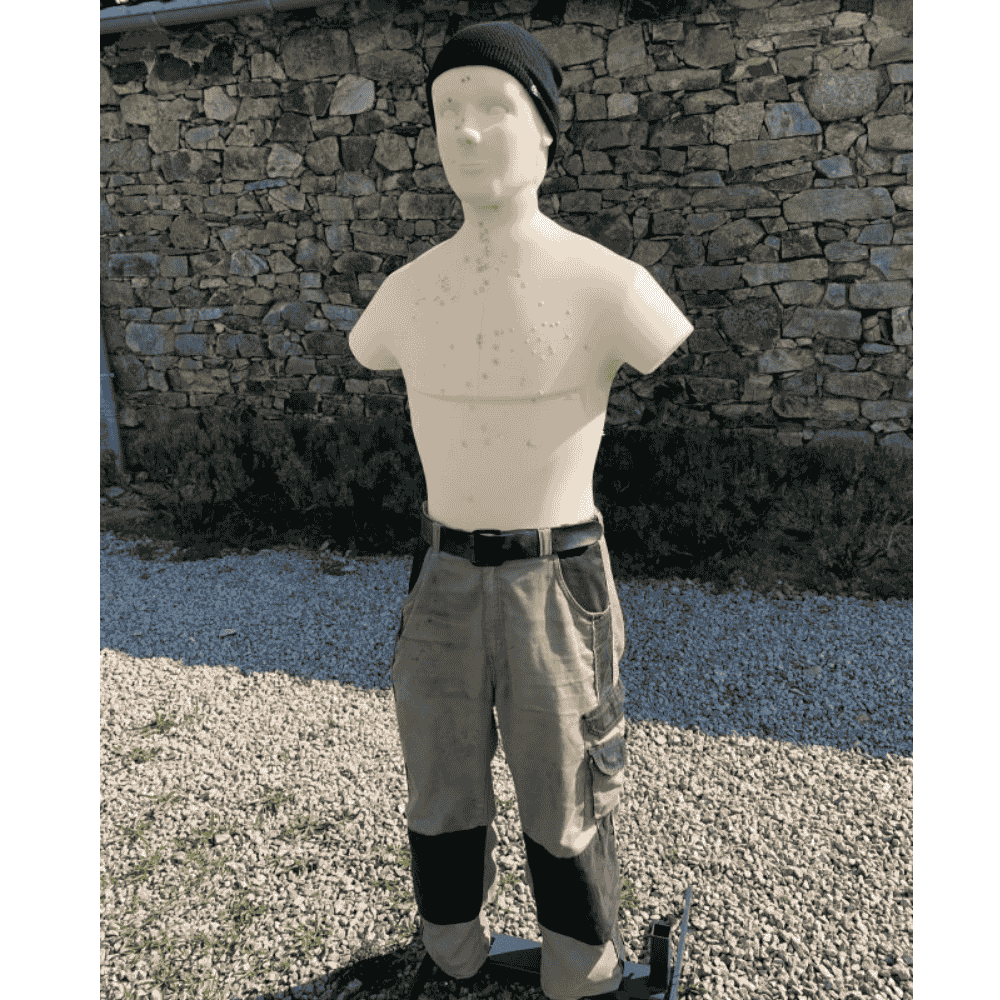 Mannequin de tir Matt – cible 3D réaliste tous calibres
