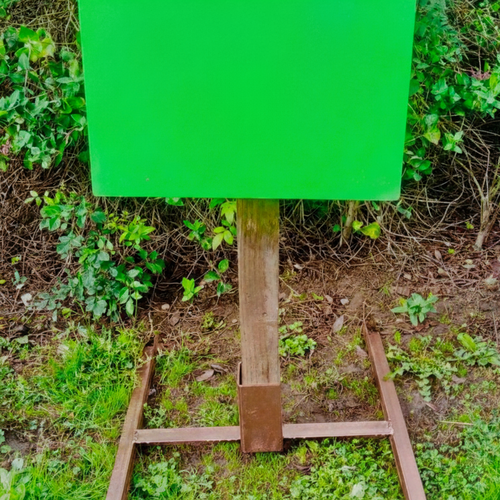 Gong 400x400x12, sur pied, tous calibres BO