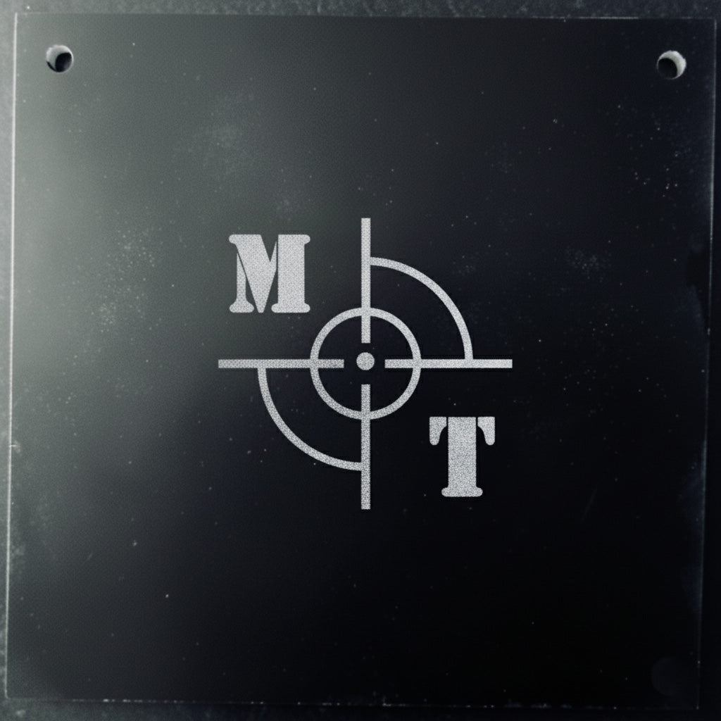 Gong de tir, ELR 22Lr, 300x300x4 (carré)