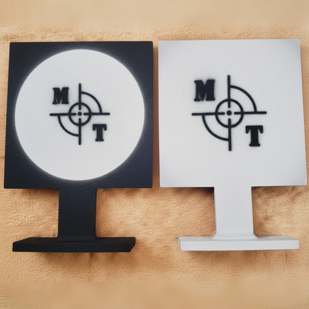 Gongs TAR 200x200x12 – Cibles en acier pour tous calibres