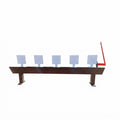 "RACK TAR", 5 gongs 200x200x12, tous calibres armes de poing, à relevage par corde