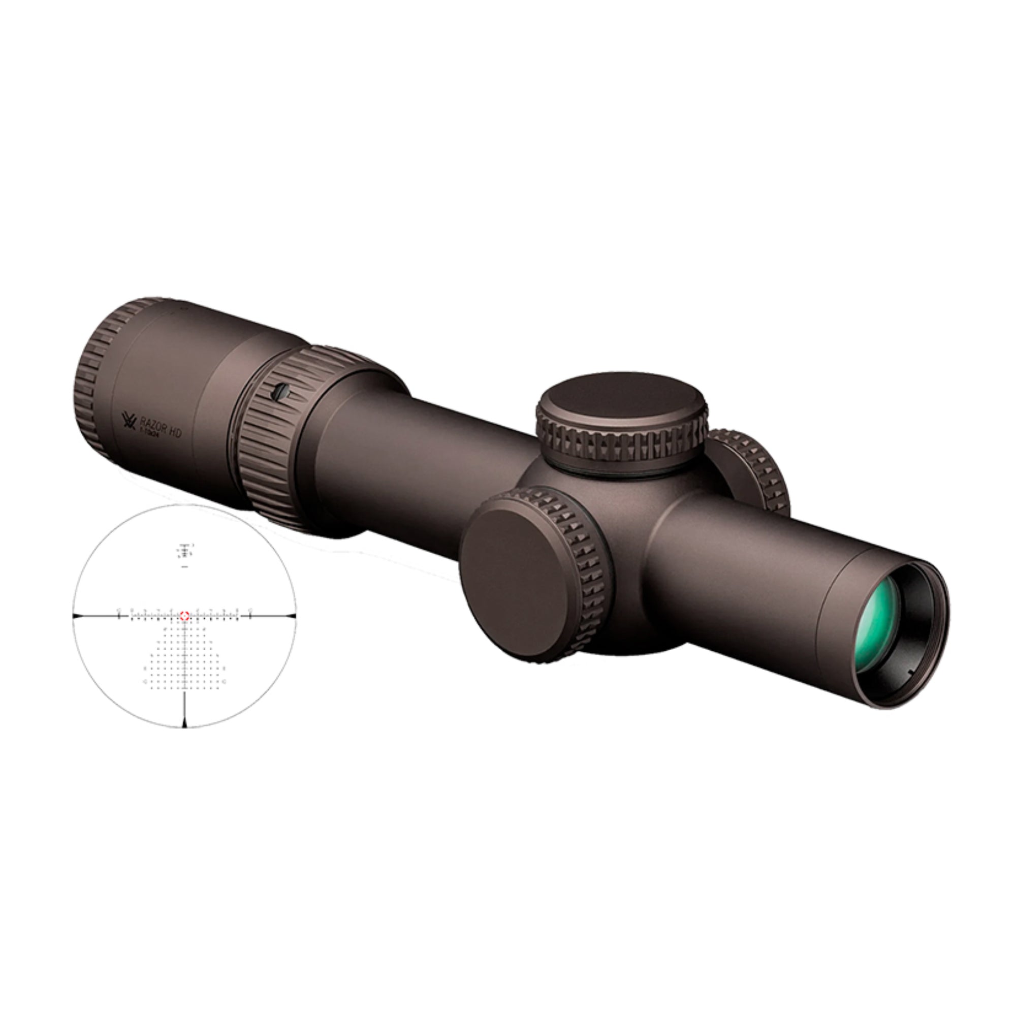 Lunette de tir VORTEX RAZOR GEN III, 1-10X24, CORPS 34, FFP MRAD