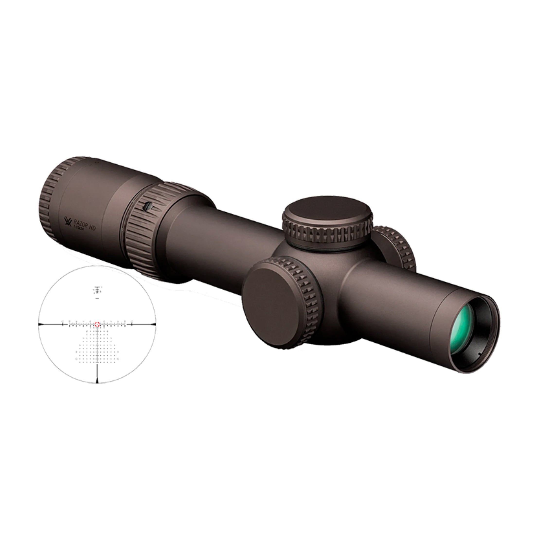 Lunette de tir VORTEX RAZOR GEN III, 1-10X24, CORPS 34, FFP MRAD