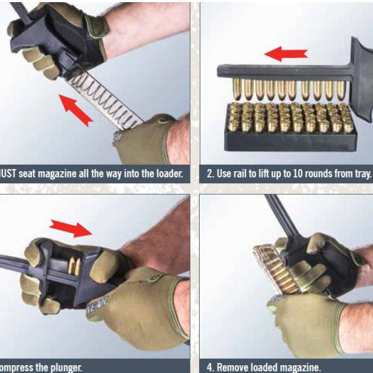 C.a.m. GEN2 handloader for all pistol mags (9mm/.40)