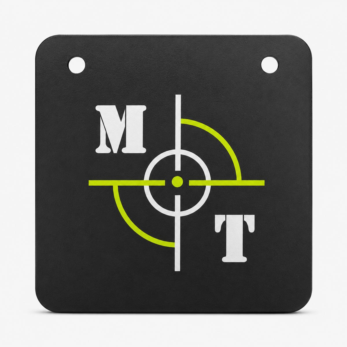 Gong de Tir 20 x 20 cm , tous calibres balles ordinaires